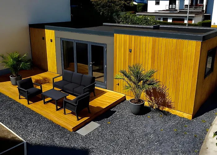 Tiny House Mit Terrasse Und Garten In Altstadtnaehe Inkl Parkplatz *